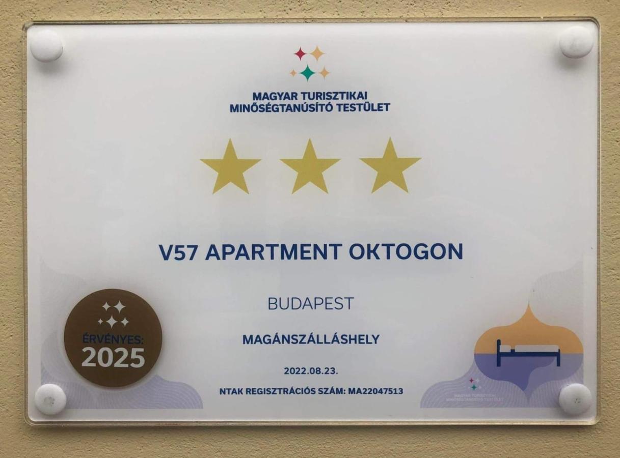 V57 Apartment Oktogon ブダペスト エクステリア 写真